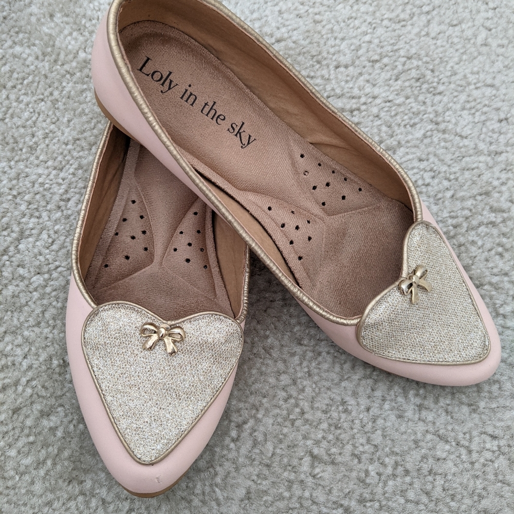 Pink Ballet Flats